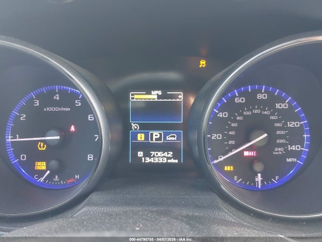 Продажа на аукционе авто 2017 Subaru Outback 2.5i Premium, vin: 4S4BSACC6H3341634, номер лота: 44790755