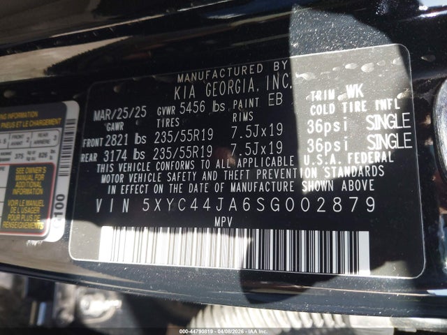 KIA Ev6 Gt-line 2025 5XYC44JA6SG002879 Image 9