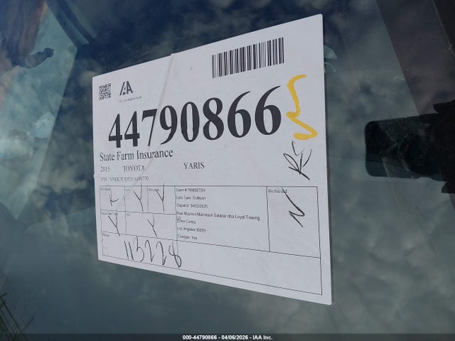 Toyota YARIS L 2015 VNKKTUD32FA030770 Image 17