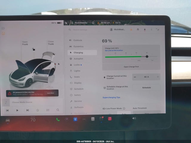 Продаж на аукціоні авто 2022 Tesla Model 3 Long Range Dual Motor All-wheel Drive, vin: 5YJ3E1EBXNF172429, номер лоту: 44790909