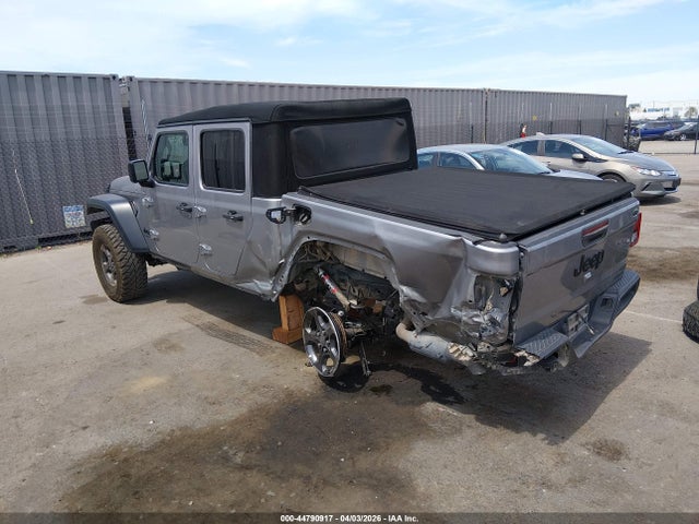 2020 Jeep Gladiator Sport S 4x4 მანქანა იყიდება აუქციონზე, vin: 1C6HJTAG2LL148979, აუქციონის ნომერი: 44790917
