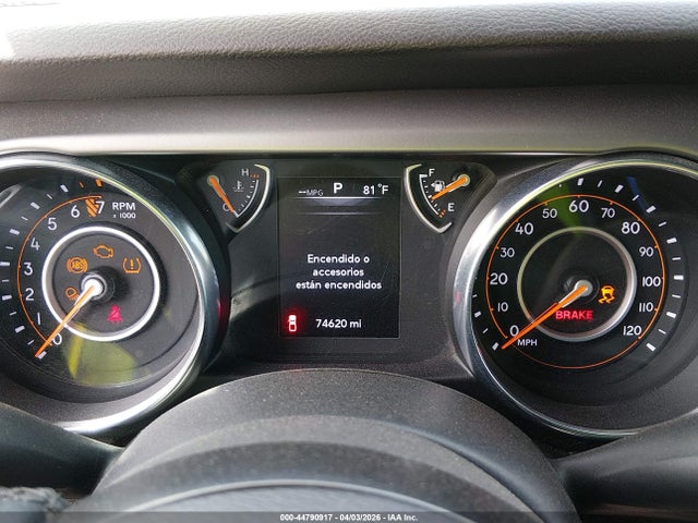 2020 Jeep Gladiator Sport S 4x4 მანქანა იყიდება აუქციონზე, vin: 1C6HJTAG2LL148979, აუქციონის ნომერი: 44790917