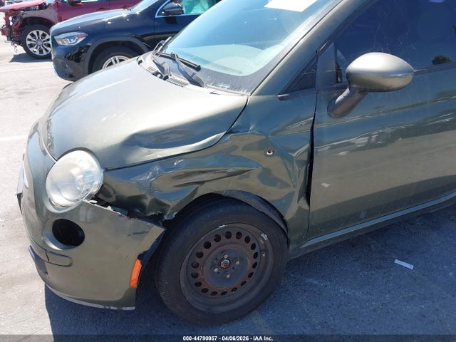 44790957 :رقم المزاد ، 3C3CFFAR6CT382252 vin ، 2012 Fiat 500 Pop مزاد بيع
