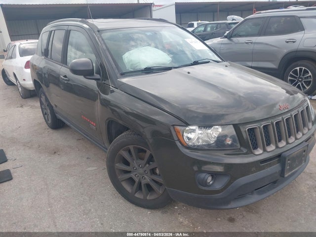 2016 Jeep Compass 75th Anniversary მანქანა იყიდება აუქციონზე, vin: 1C4NJCBB9GD776780, აუქციონის ნომერი: 44790974
