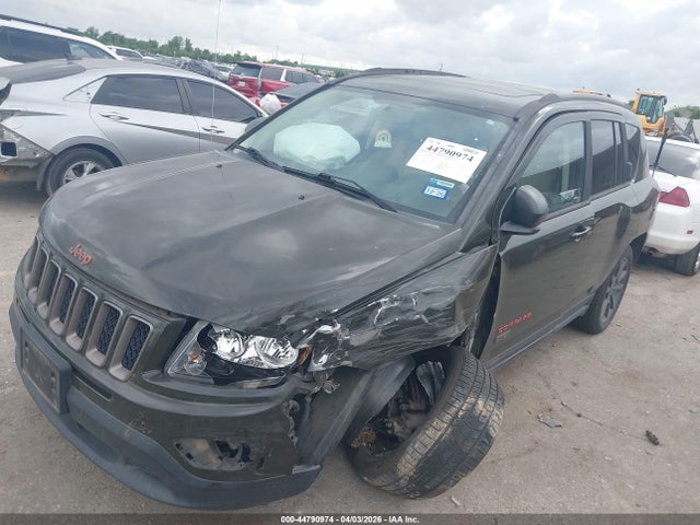 2016 Jeep Compass 75th Anniversary მანქანა იყიდება აუქციონზე, vin: 1C4NJCBB9GD776780, აუქციონის ნომერი: 44790974