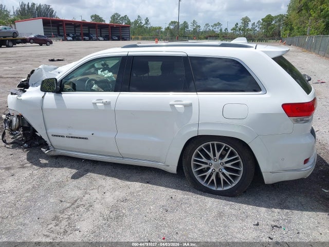 Продажа на аукционе авто 2018 Jeep Grand Cherokee Summit 4x4, vin: 1C4RJFJTXJC202294, номер лота: 44791027
