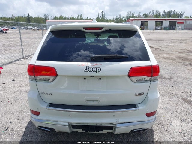 Продажа на аукционе авто 2018 Jeep Grand Cherokee Summit 4x4, vin: 1C4RJFJTXJC202294, номер лота: 44791027