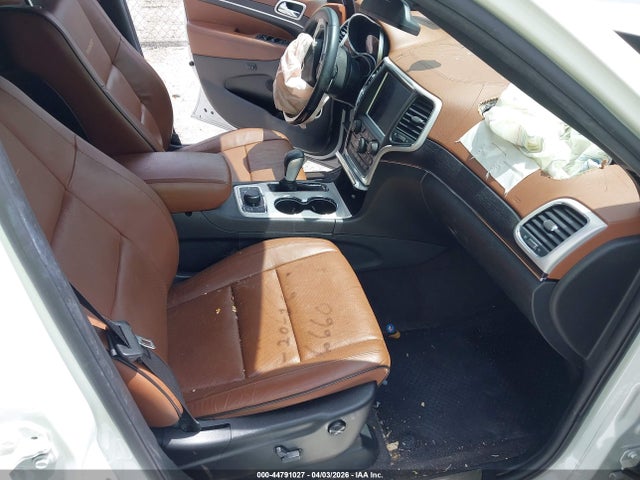 Продажа на аукционе авто 2018 Jeep Grand Cherokee Summit 4x4, vin: 1C4RJFJTXJC202294, номер лота: 44791027