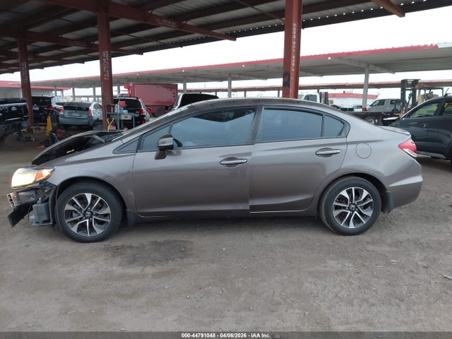 44791048 :رقم المزاد ، 2HGFB2F9XDH506265 vin ، 2013 Honda Civic Ex-l مزاد بيع