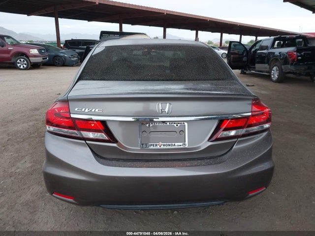 44791048 :رقم المزاد ، 2HGFB2F9XDH506265 vin ، 2013 Honda Civic Ex-l مزاد بيع