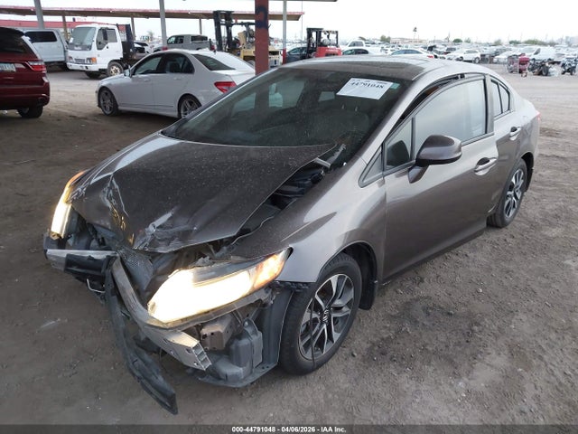 44791048 :رقم المزاد ، 2HGFB2F9XDH506265 vin ، 2013 Honda Civic Ex-l مزاد بيع