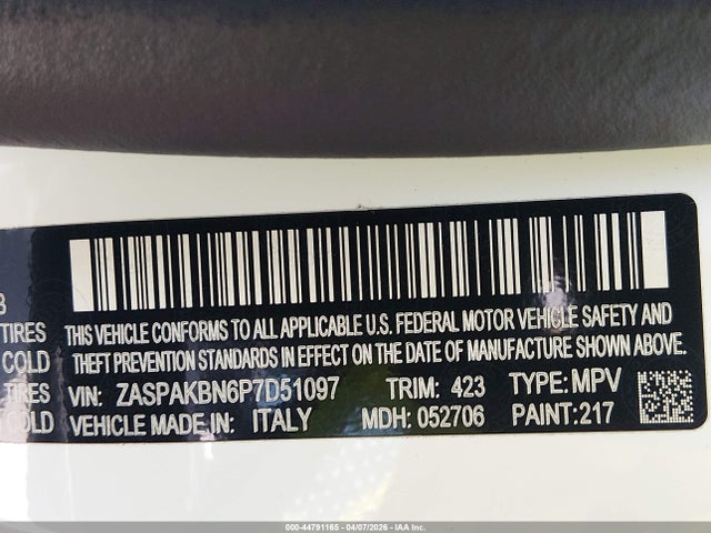 ZASPAKBN6P7D51097 Alfa Romeo Stelvio Veloce Awd