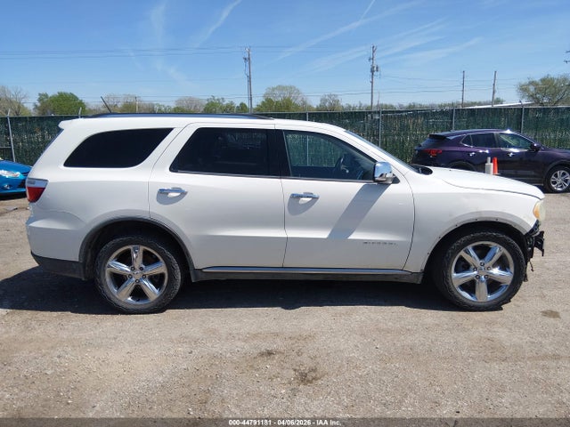 2011 Dodge Durango Citadel მანქანა იყიდება აუქციონზე, vin: 1D4SD5GT6BC592731, აუქციონის ნომერი: 44791181