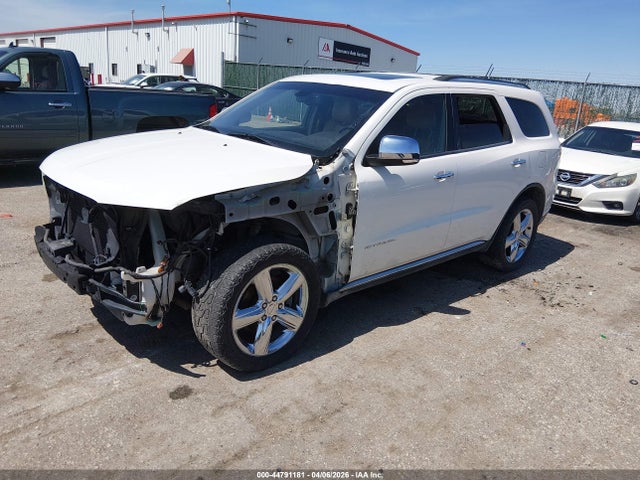 2011 Dodge Durango Citadel მანქანა იყიდება აუქციონზე, vin: 1D4SD5GT6BC592731, აუქციონის ნომერი: 44791181