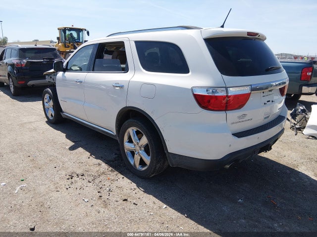 2011 Dodge Durango Citadel მანქანა იყიდება აუქციონზე, vin: 1D4SD5GT6BC592731, აუქციონის ნომერი: 44791181