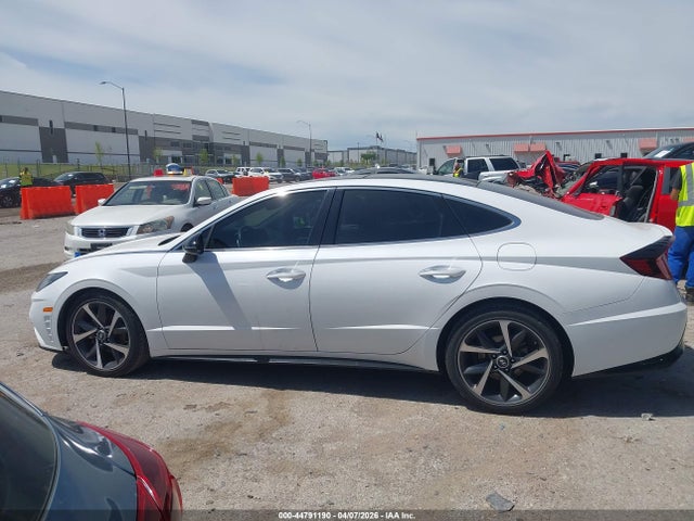 2022 Hyundai Sonata Sel Plus მანქანა იყიდება აუქციონზე, vin: 5NPEJ4J23NH137454, აუქციონის ნომერი: 44791190