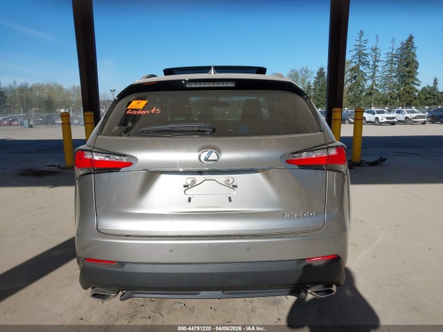 Aukcja sprzedaży 2017 Lexus Nx 200t, vin: JTJBARBZ2H2097575, numer aukcji: 44791220