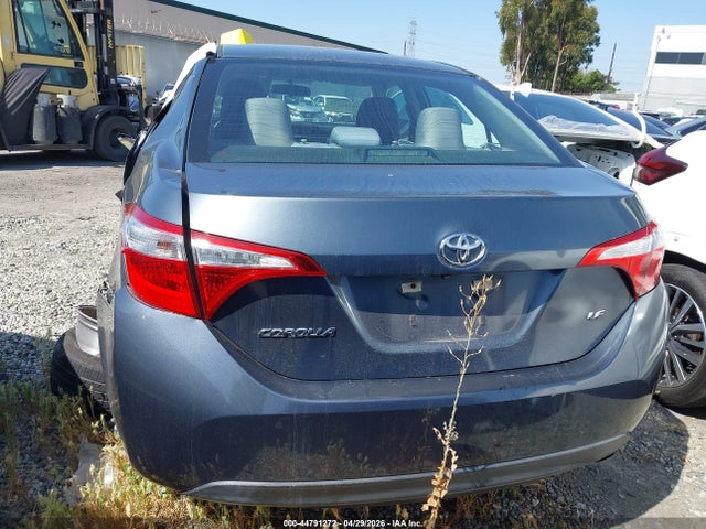 5YFBURHE6FP274805 Toyota Corolla Le Plus