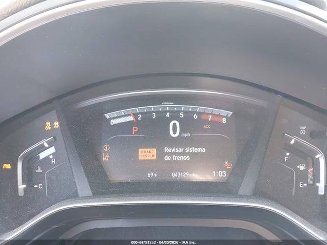 44791282 :رقم المزاد ، 7FARW1H55NE021712 vin ، 2022 Honda Cr-v 2wd Ex مزاد بيع