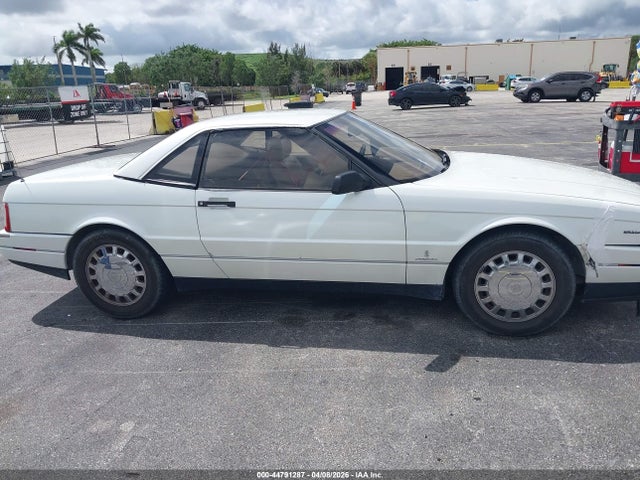 Продаж на аукціоні авто 1993 Cadillac Allante, vin: 1G6VS3394PU100250, номер лоту: 44791287