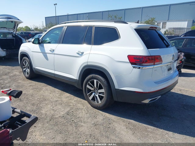 44791310 :رقم المزاد ، 1V2DP2CA1MC507487 vin ، 2021 Volkswagen Atlas 2.0t Se مزاد بيع