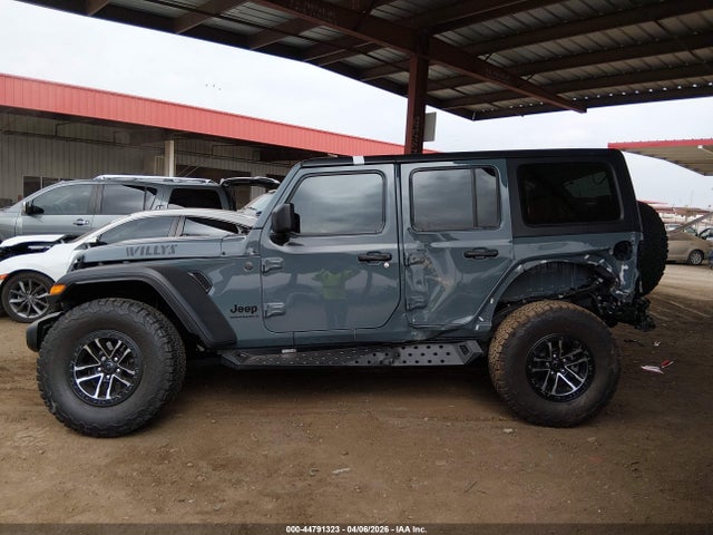 Aukcja sprzedaży 2024 Jeep Wrangler 4-door Willys 4x4, vin: 1C4RJXDG9RW263621, numer aukcji: 44791323