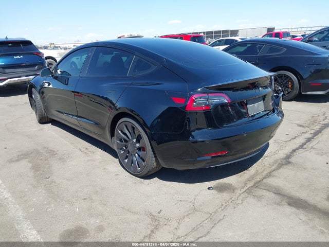 44791378 :رقم المزاد ، 5YJ3E1EC2NF138610 vin ، 2022 Tesla Model 3 Performance Dual Motor All-wheel Drive مزاد بيع