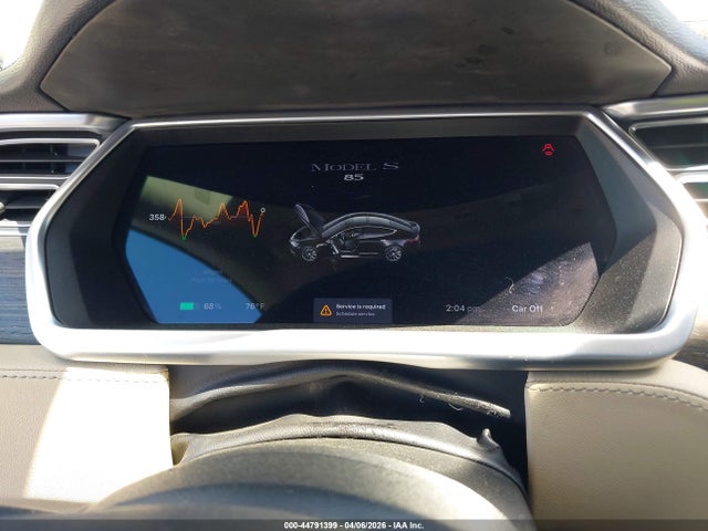 44791399 :رقم المزاد ، 5YJSA1H15EFP34795 vin ، 2014 Tesla Model S P85 مزاد بيع