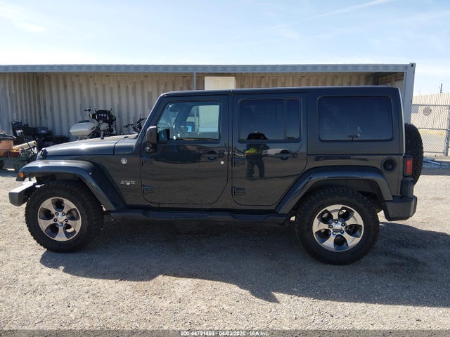 44791458 :رقم المزاد ، 1C4BJWEG3GL239615 vin ، 2016 Jeep Wrangler Unlimited Sahara مزاد بيع