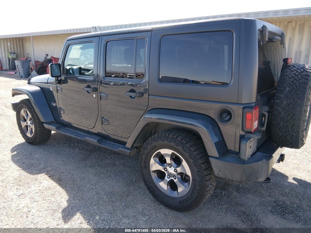 44791458 :رقم المزاد ، 1C4BJWEG3GL239615 vin ، 2016 Jeep Wrangler Unlimited Sahara مزاد بيع
