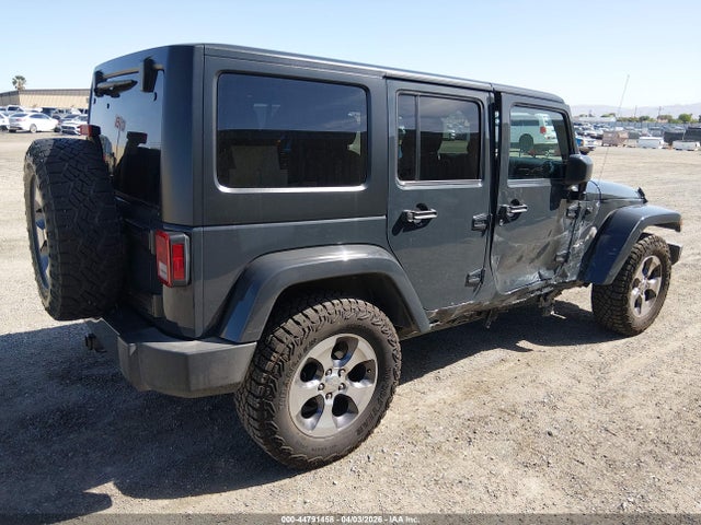 44791458 :رقم المزاد ، 1C4BJWEG3GL239615 vin ، 2016 Jeep Wrangler Unlimited Sahara مزاد بيع