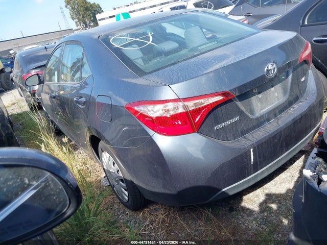 2T1BURHE0JC037834 Toyota COROLLA LE