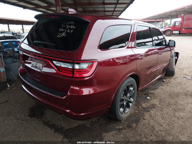 44791488 :رقم المزاد ، 1C4RDHDG6NC202686 vin ، 2022 Dodge Durango Gt Plus Rwd مزاد بيع