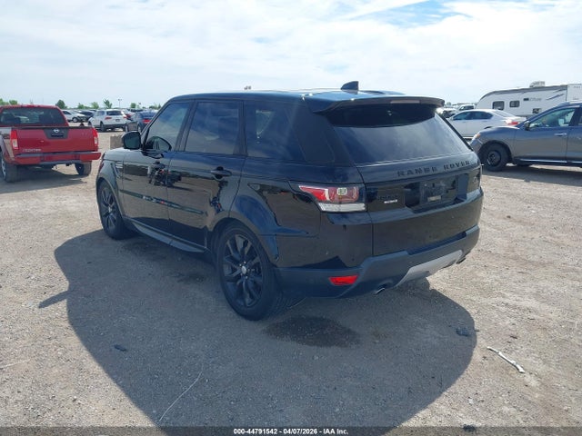Aukcja sprzedaży 2017 Land Rover Range Rover Sport 3.0l V6 Turbocharged Diesel Hse Td6, vin: SALWR2FK0HA166134, numer aukcji: 44791542