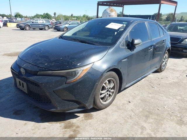 2021 Toyota Corolla Hybrid Le მანქანა იყიდება აუქციონზე, vin: JTDEAMDE5MJ034550, აუქციონის ნომერი: 44791572