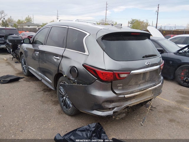 44791611 :رقم المزاد ، 5N1DL0MM6LC506842 vin ، 2020 Infiniti Qx60 Luxe Awd مزاد بيع