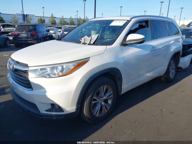 Aukcja sprzedaży 2015 Toyota Highlander Xle V6, vin: 5TDKKRFH7FS055474, numer aukcji: 44791612