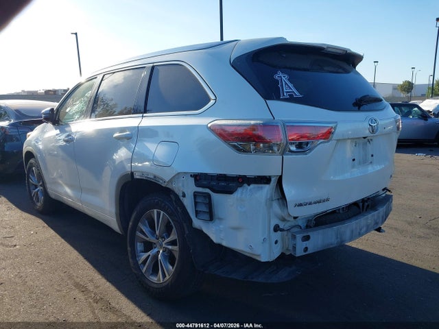 Aukcja sprzedaży 2015 Toyota Highlander Xle V6, vin: 5TDKKRFH7FS055474, numer aukcji: 44791612
