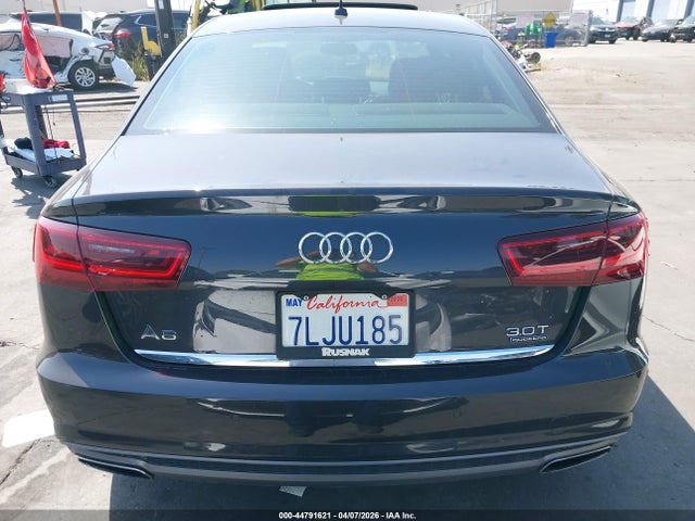 44791621 :رقم المزاد ، WAUFGAFC7GN014873 vin ، 2016 Audi A6 3.0t Premium Plus مزاد بيع