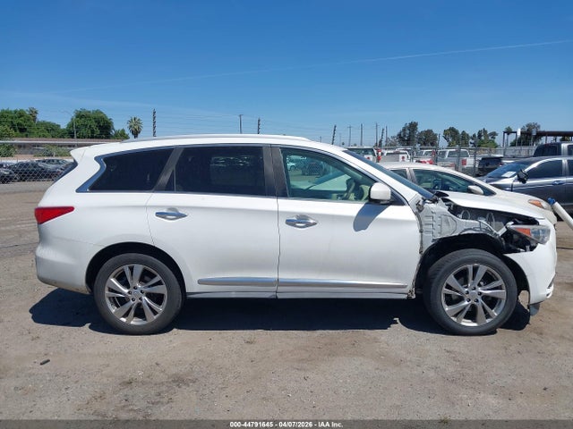 44791645 :رقم المزاد ، 5N1AL0MN0DC343652 vin ، 2013 Infiniti Jx35 مزاد بيع