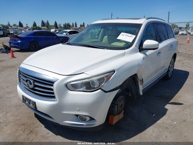 44791645 :رقم المزاد ، 5N1AL0MN0DC343652 vin ، 2013 Infiniti Jx35 مزاد بيع