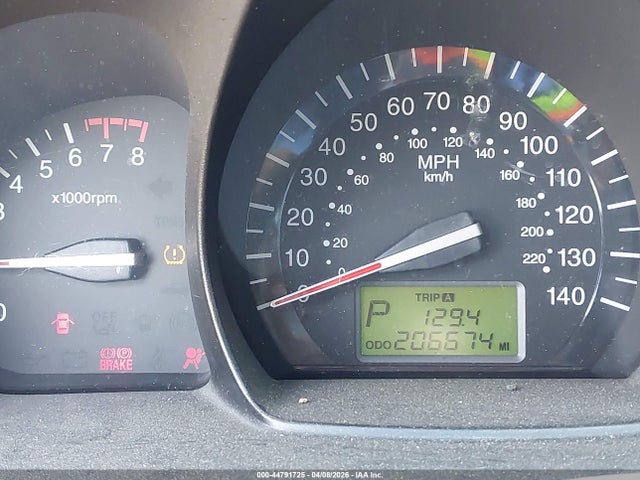 44791725 :رقم المزاد ، KNAFE122985582790 vin ، 2008 Kia Spectra Ex مزاد بيع