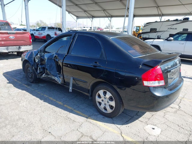 44791725 :رقم المزاد ، KNAFE122985582790 vin ، 2008 Kia Spectra Ex مزاد بيع
