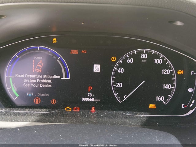1HGCV3F9XKA004867 Honda Accord Hybrid Touring