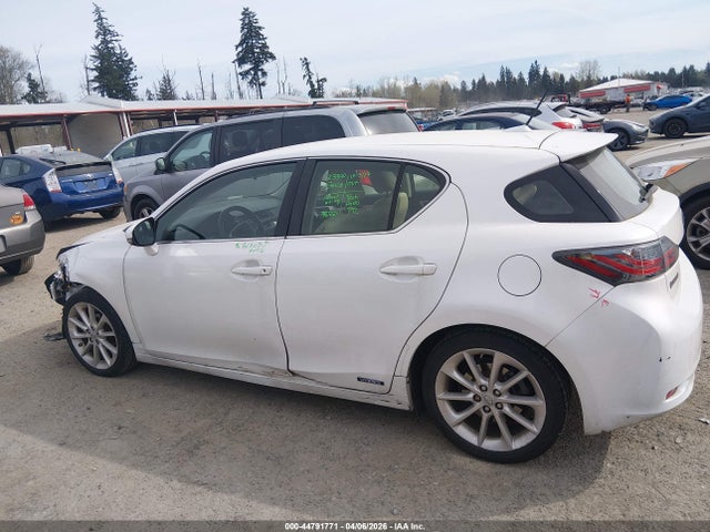 2011 Lexus Ct 200h მანქანა იყიდება აუქციონზე, vin: JTHKD5BH8B2030625, აუქციონის ნომერი: 44791771