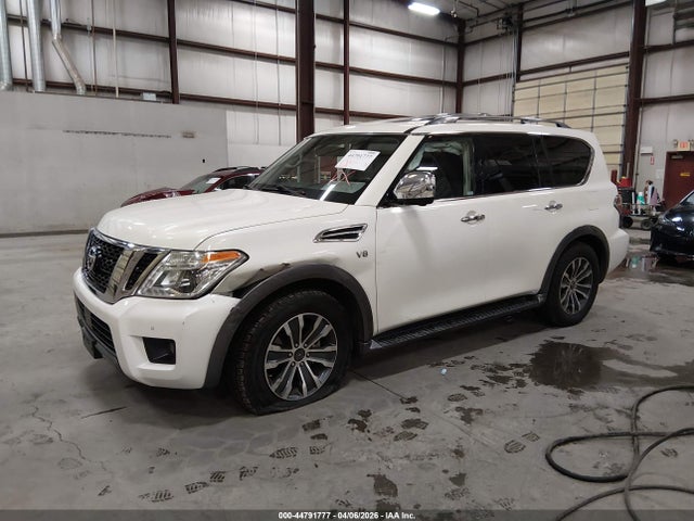 2019 Nissan Armada Sl მანქანა იყიდება აუქციონზე, vin: JN8AY2NC4K9585146, აუქციონის ნომერი: 44791777