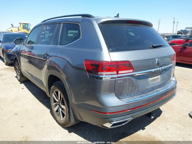 44791793 :رقم المزاد ، 1V2LP2CAXNC557575 vin ، 2022 Volkswagen Atlas 2.0t Se مزاد بيع