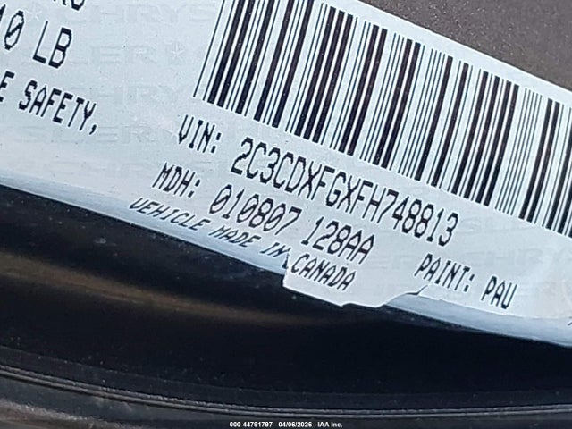 2015 DODGE CHARGER 2C3CDXFGXFH748813 Photo 8