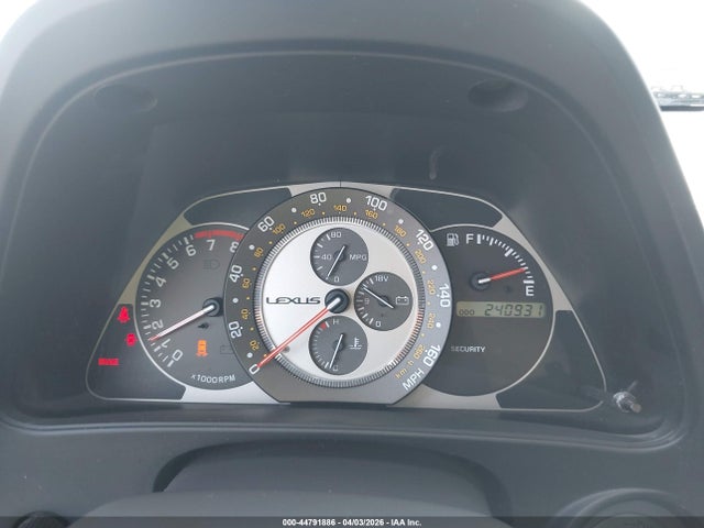44791886 :رقم المزاد ، JTHBD192240089081 vin ، 2004 Lexus Is 300 Base W/5-speed Manual مزاد بيع
