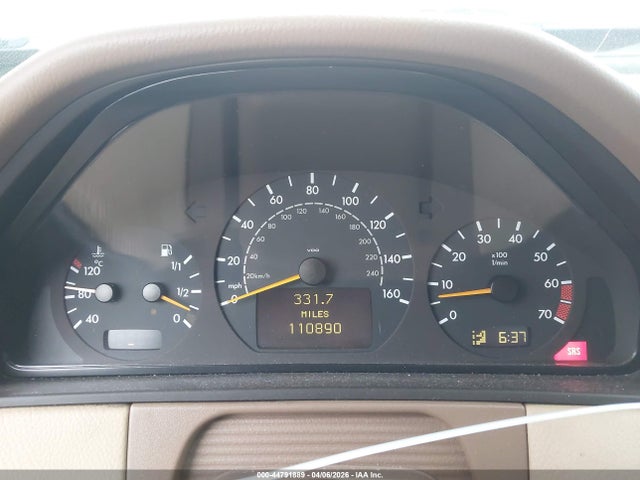 Aukcja sprzedaży 2000 Mercedes-benz E 320, vin: WDBJF65J2YB145918, numer aukcji: 44791889